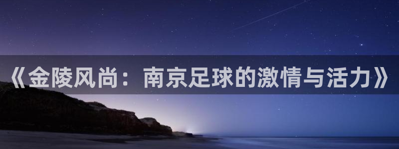 《金陵风尚：南京足球的激情与活力》