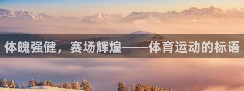 球速体育：体魄强健，赛场辉煌——体育运动的标语